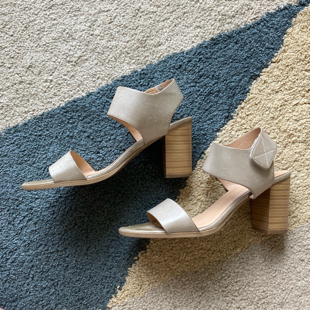 J. Adams Peep Toe Sandal